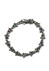 Bezel Star Tennis Bracelet - Mystic Topaz