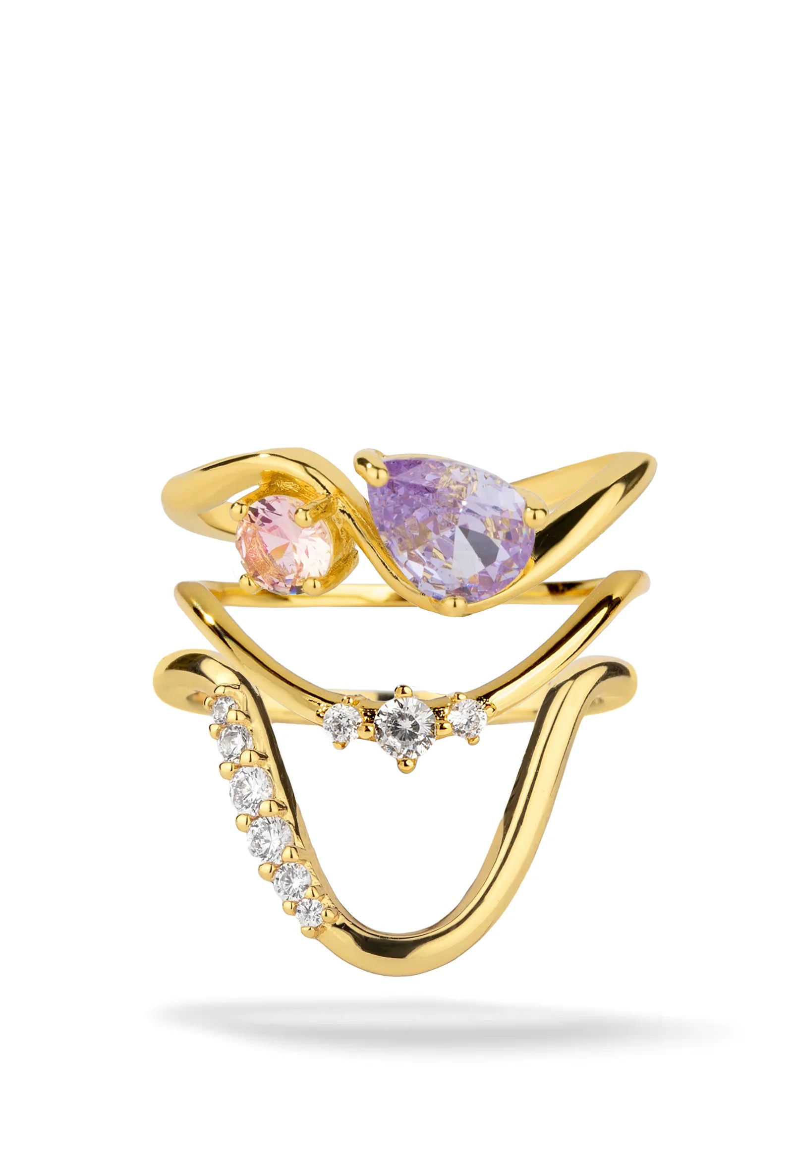 Mini Me 3 Ring Stack