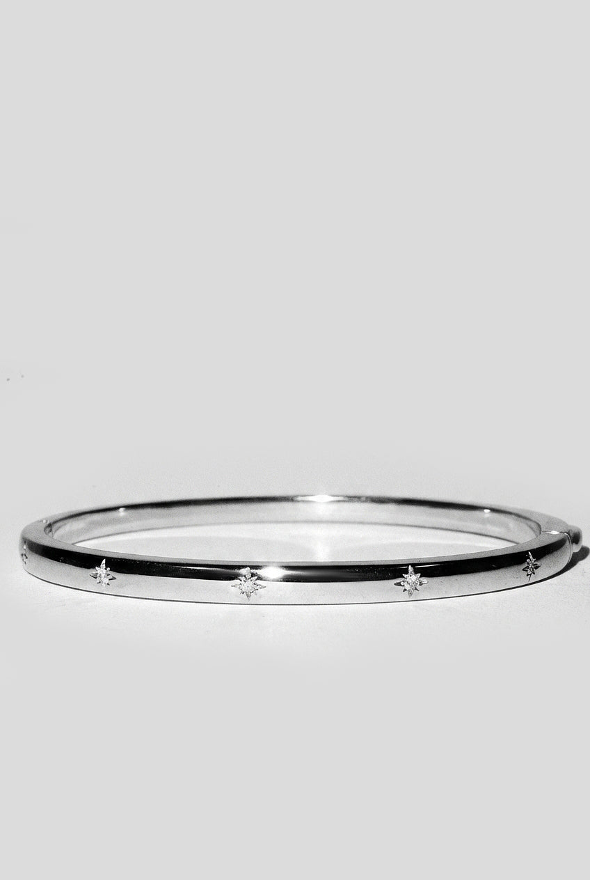 Silver Star Bangle