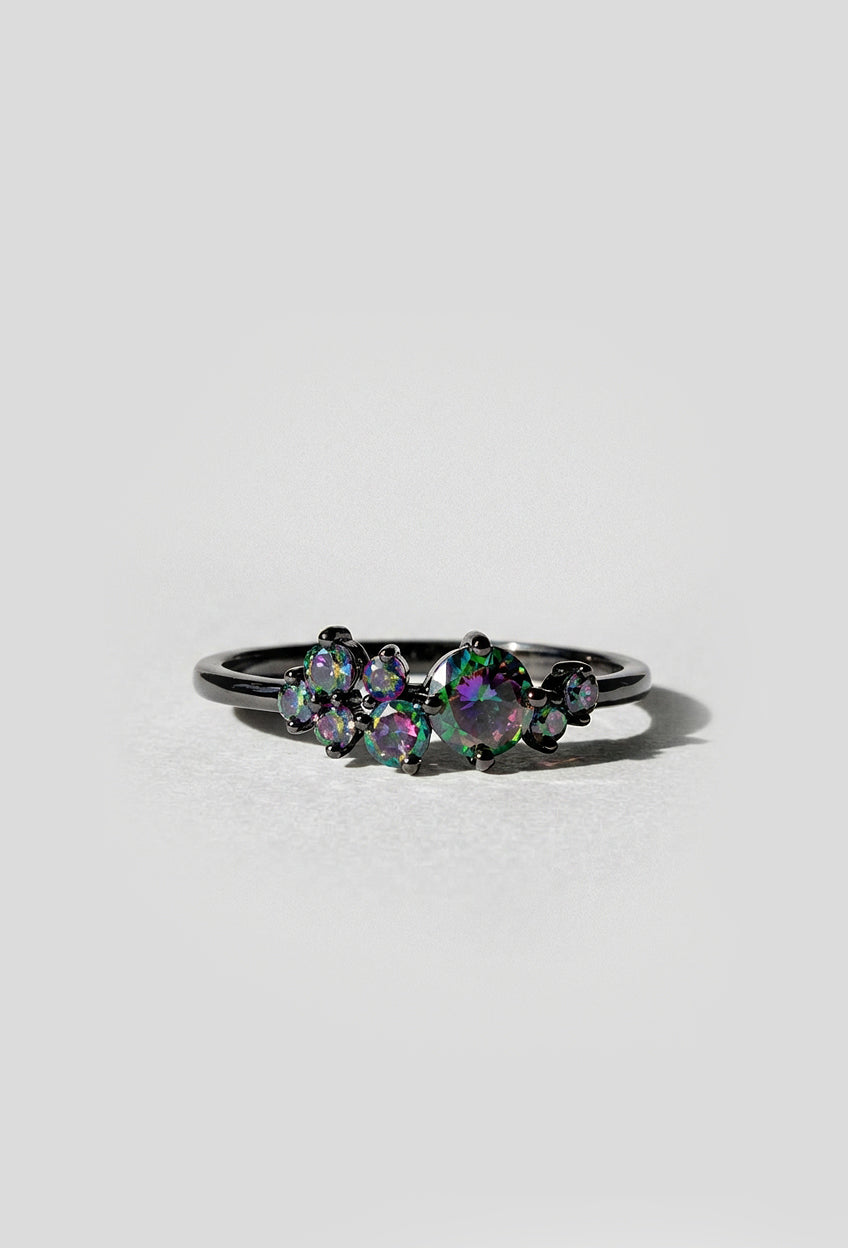 Mist | Black Gold Ring